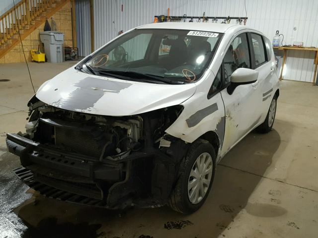 3N1CE2CP2FL383263 - 2015 NISSAN VERSA NOTE WHITE photo 2