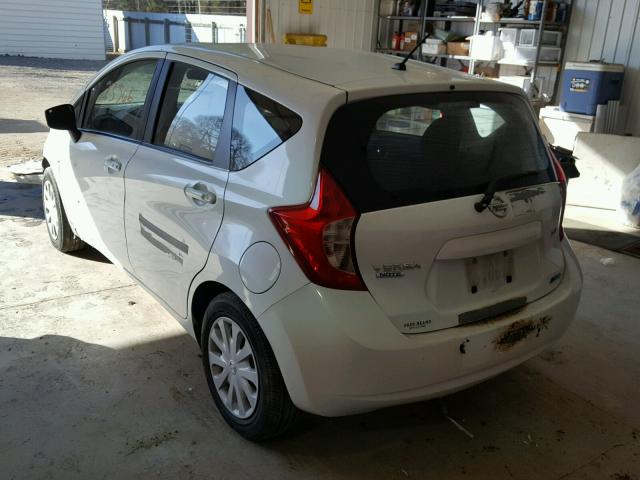 3N1CE2CP2FL383263 - 2015 NISSAN VERSA NOTE WHITE photo 3