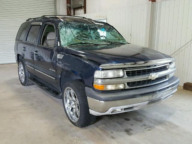 1GNEC13T71R157831 - 2001 CHEVROLET TAHOE C150 BLUE photo 1