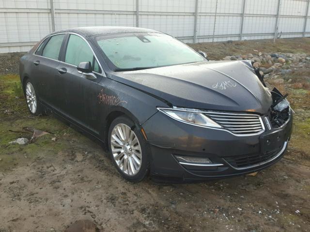 3LN6L2G93DR812010 - 2013 LINCOLN MKZ BLACK photo 1