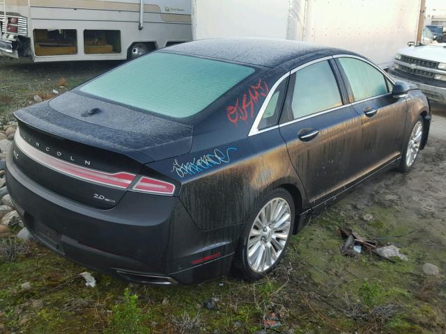 3LN6L2G93DR812010 - 2013 LINCOLN MKZ BLACK photo 4