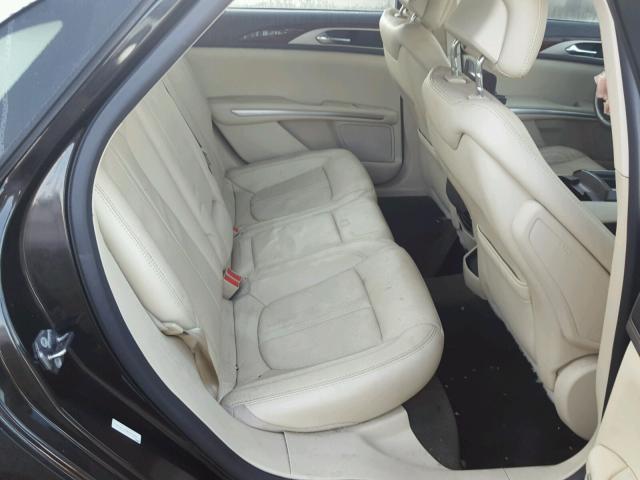 3LN6L2G93DR812010 - 2013 LINCOLN MKZ BLACK photo 6