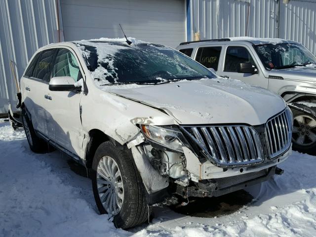 2LMDJ6JK4DBL33162 - 2013 LINCOLN MKX WHITE photo 1