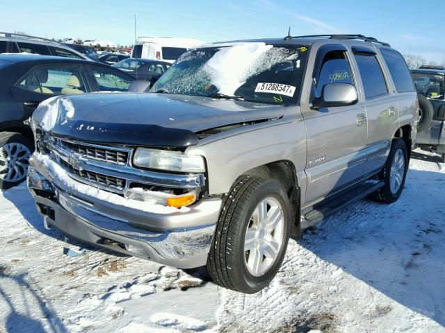 1GNEK13ZX3J149697 - 2003 CHEVROLET TAHOE K150 BEIGE photo 2