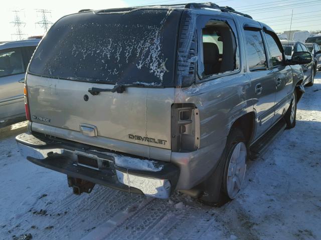 1GNEK13ZX3J149697 - 2003 CHEVROLET TAHOE K150 BEIGE photo 4