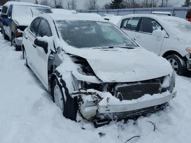 2HGFA1F41AH045888 - 2010 HONDA CIVIC DX-G WHITE photo 1