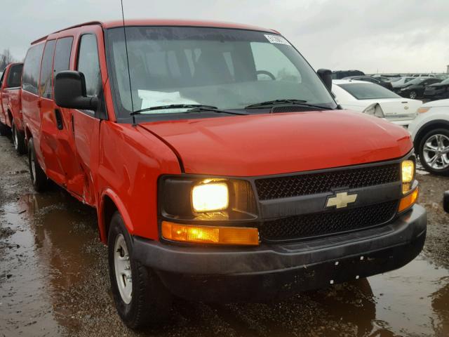 1GA2GZDG9A1165095 - 2010 CHEVROLET EXPRESS G3 RED photo 1