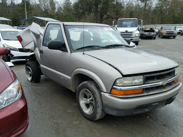 1GCCS14WX28257313 - 2002 CHEVROLET S TRUCK S1 BEIGE photo 1