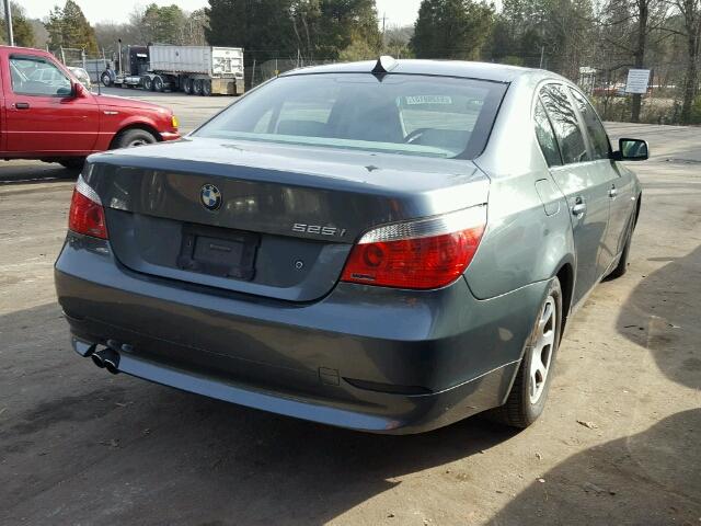 WBANA53574B167163 - 2004 BMW 525 I CHARCOAL photo 4