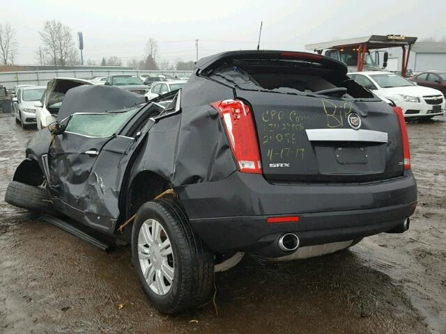 3GYFNCE36DS598507 - 2013 CADILLAC SRX LUXURY BLACK photo 3