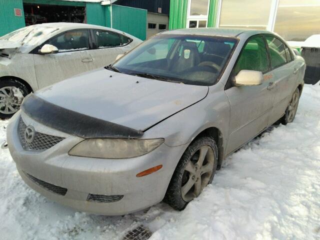 1YVFP84C545N51939 - 2004 MAZDA 6 I SILVER photo 2