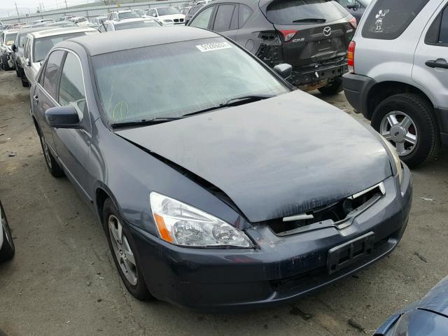 JHMCN36555C013298 - 2005 HONDA ACCORD HYB GRAY photo 1