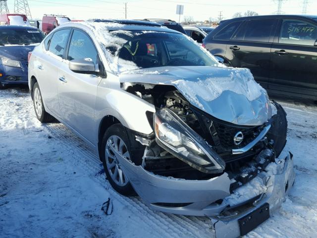 3N1AB7AP9GY242923 - 2016 NISSAN SENTRA S SILVER photo 1