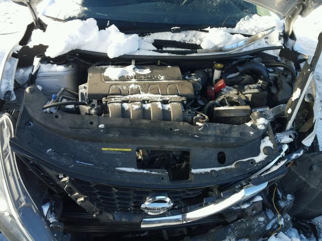 3N1AB7AP9GY242923 - 2016 NISSAN SENTRA S SILVER photo 7