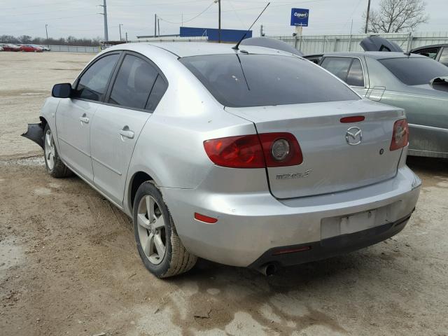 JM1BK12F761485122 - 2006 MAZDA 3 I SILVER photo 3