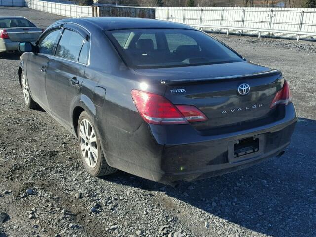 4T1BK36B38U280476 - 2008 TOYOTA AVALON XL BLACK photo 3