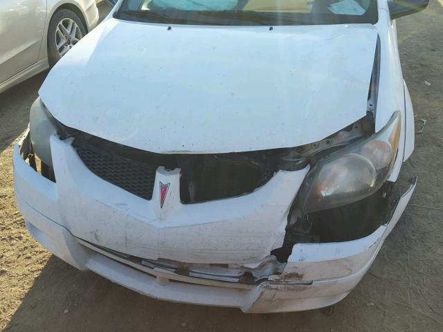 5Y2SL64874Z462043 - 2004 PONTIAC VIBE WHITE photo 9