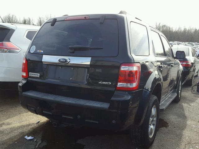 1FMCU94118KA59563 - 2008 FORD ESCAPE LIM BLACK photo 4