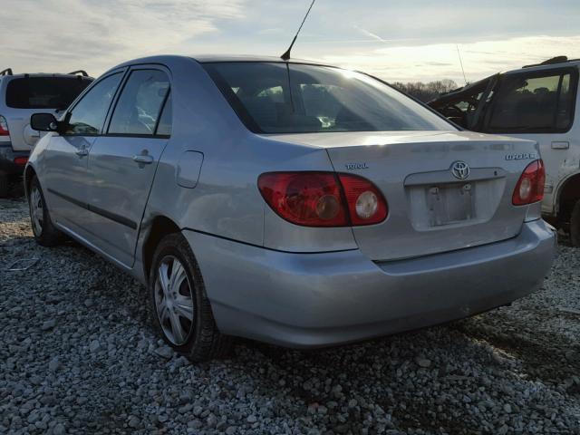 JTDBR32E452053613 - 2005 TOYOTA COROLLA CE SILVER photo 3