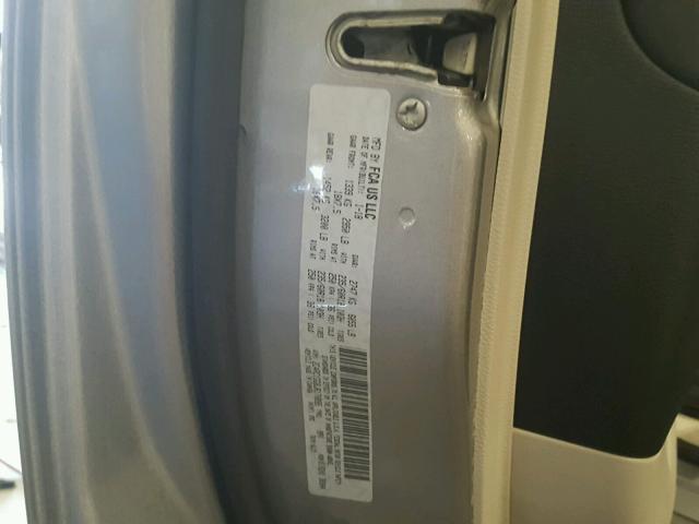 2C4RC1GG8JR170895 - 2018 CHRYSLER PACIFICA L 灰色 照片 10