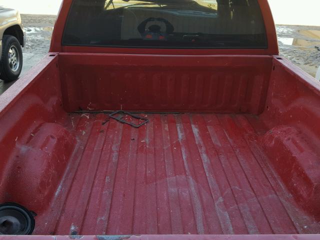 1D7HA18D14S649691 - 2004 DODGE RAM 1500 S RED photo 9