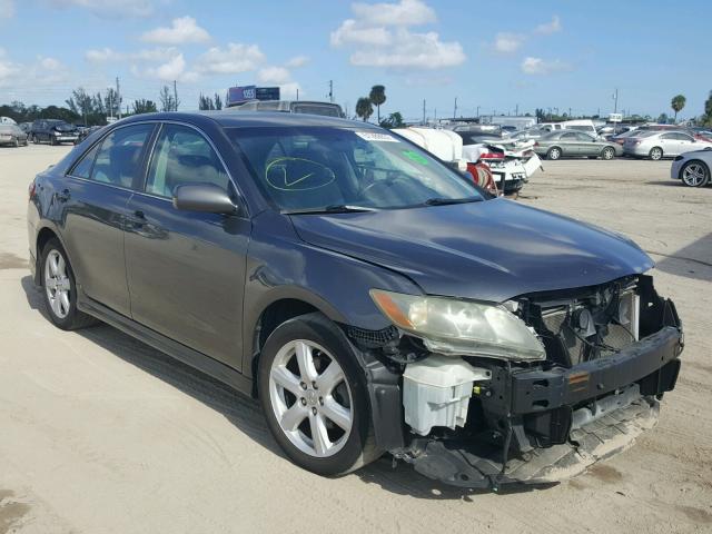 4T1BE46K48U736286 - 2008 TOYOTA CAMRY CE GRAY photo 1