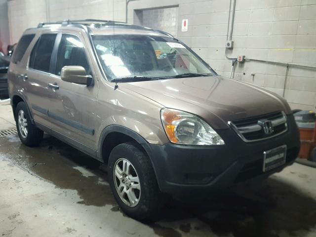 JHLRD78823C032372 - 2003 HONDA CR-V EX BROWN photo 1