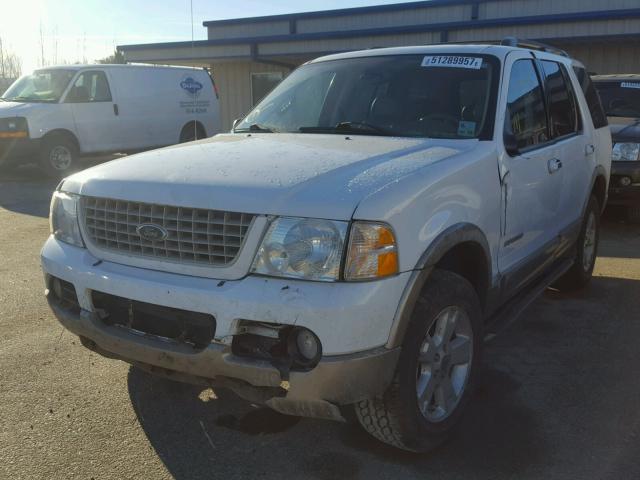 1FMZU64K14UA94653 - 2004 FORD EXPLORER E WHITE photo 2