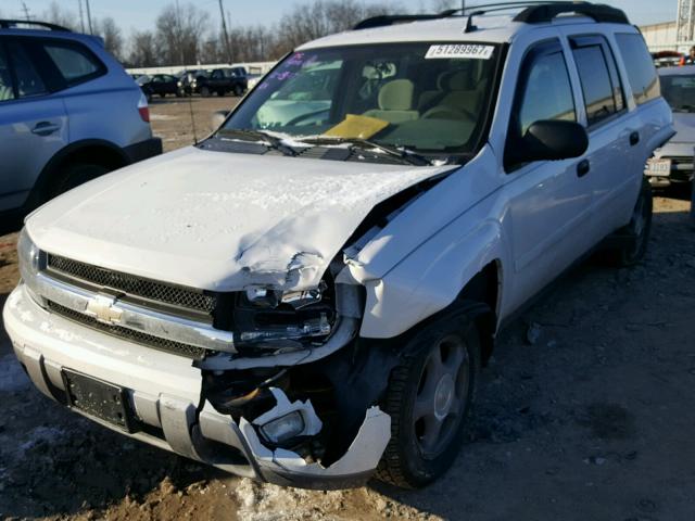 1GNET16S366120139 - 2006 CHEVROLET TRAILBLAZE WHITE photo 2