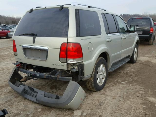 5LMEU78H93ZJ11135 - 2003 LINCOLN AVIATOR 奶油色 照片 4