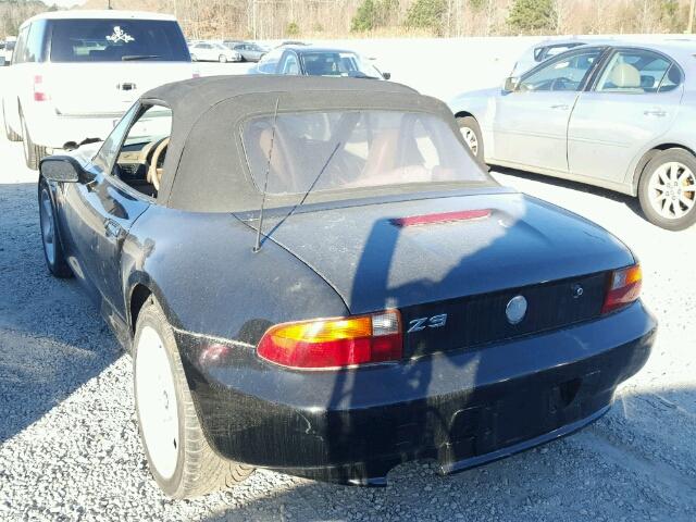 4USCJ3334WLB63577 - 1998 BMW Z3 2.8 BLACK photo 3