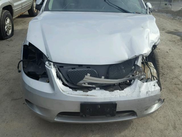 1G2AN18B587114374 - 2008 PONTIAC G5 GT SILVER photo 7