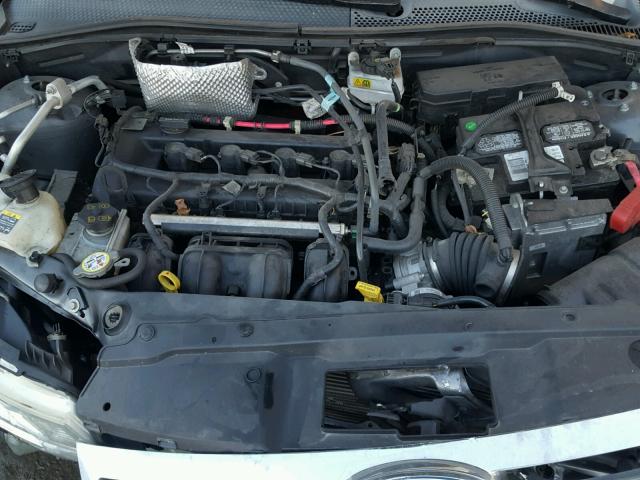 1FAHP35N89W148871 - 2009 FORD FOCUS SE GRAY photo 7