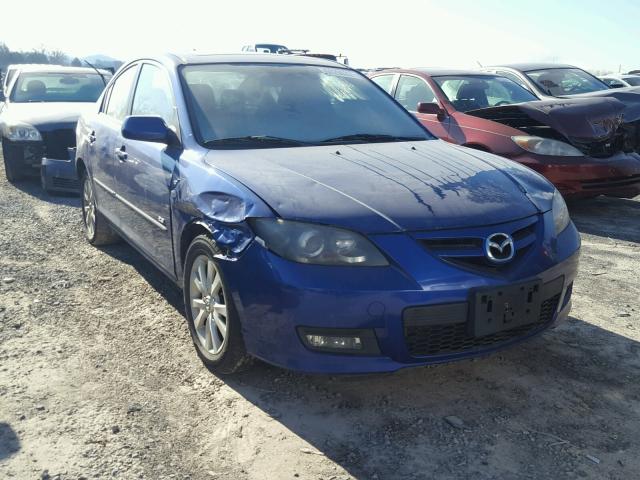 JM1BK123671650021 - 2007 MAZDA 3 S BLUE photo 1