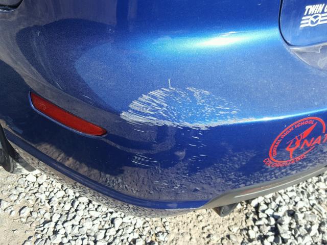 JM1BK123671650021 - 2007 MAZDA 3 S BLUE photo 9