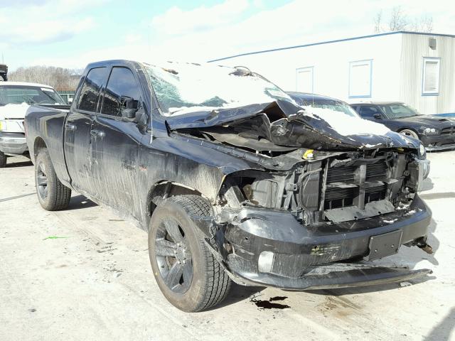 1C6RR7HT6FS697991 - 2015 RAM 1500 SPORT BLACK photo 1