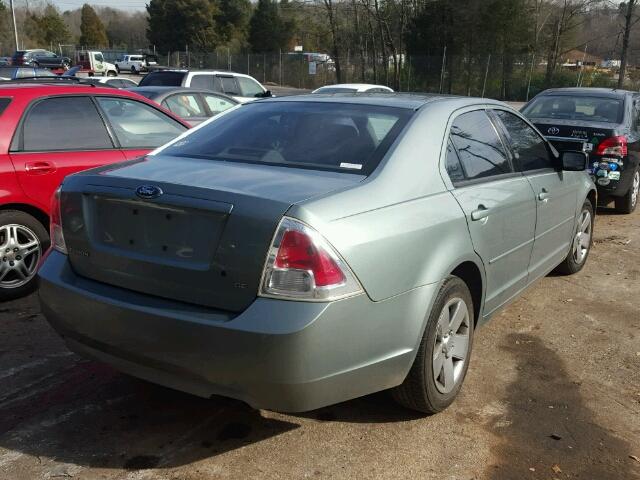 3FAFP07Z56R149559 - 2006 FORD FUSION SE GRAY photo 4