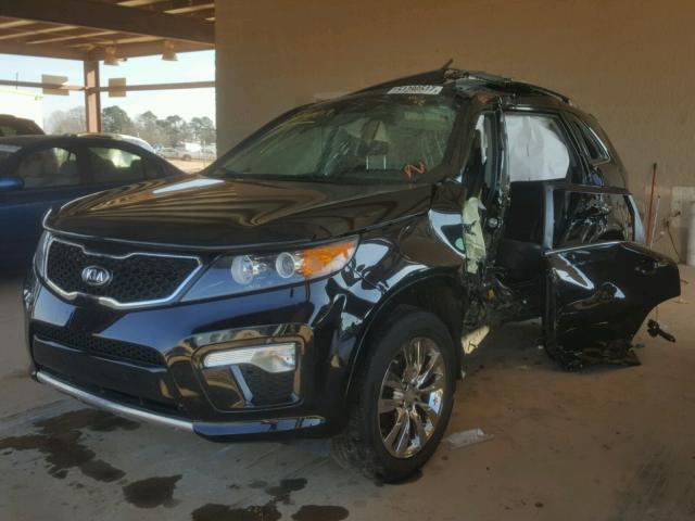 5XYKWDA23CG275696 - 2012 KIA SORENTO SX BLACK photo 2