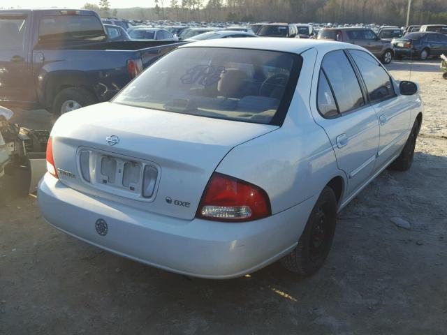 3N1CB51DXYL300250 - 2000 NISSAN SENTRA BAS WHITE photo 4