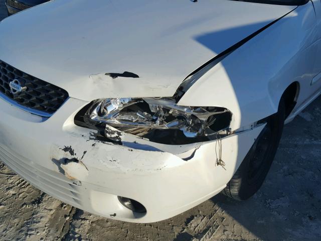 3N1CB51DXYL300250 - 2000 NISSAN SENTRA BAS WHITE photo 9