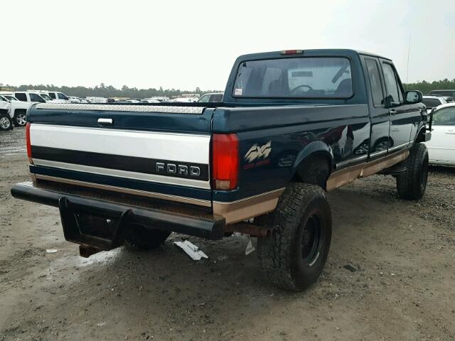 1FTHX26H9TEA70370 - 1996 FORD F250 BLUE photo 4