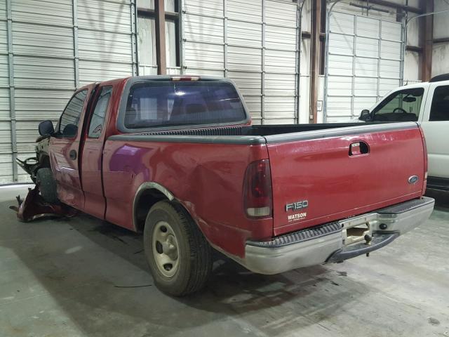 1FTRX17252NA44498 - 2002 FORD F150 RED photo 3