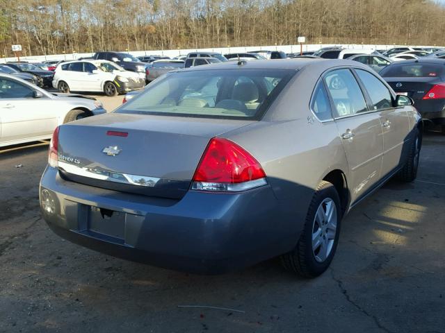 2G1WB58K169340353 - 2006 CHEVROLET IMPALA LS RED photo 4