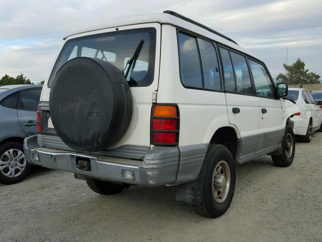 JA4MR41H5SJ012297 - 1995 MITSUBISHI MONTERO LS WHITE photo 4