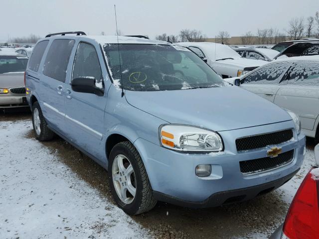 1GNDV33W07D174939 - 2007 CHEVROLET UPLANDER L BLUE photo 1