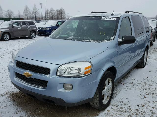 1GNDV33W07D174939 - 2007 CHEVROLET UPLANDER L BLUE photo 2