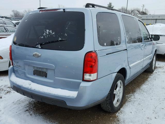 1GNDV33W07D174939 - 2007 CHEVROLET UPLANDER L BLUE photo 4