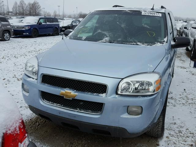 1GNDV33W07D174939 - 2007 CHEVROLET UPLANDER L BLUE photo 9