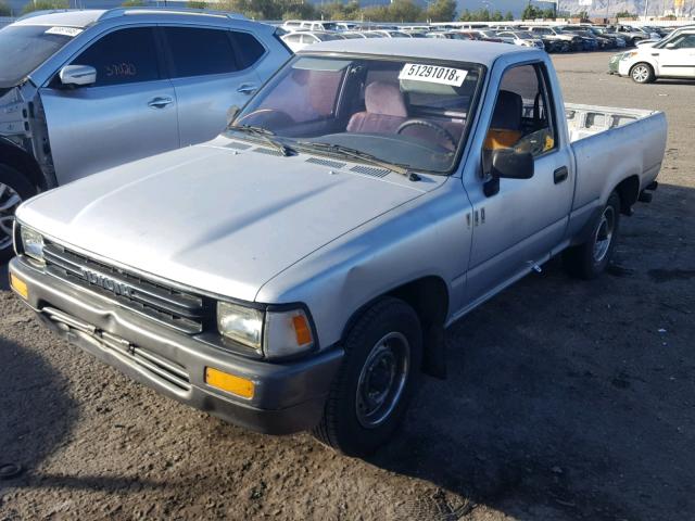 JT4RN81R2K0018586 - 1989 TOYOTA PICKUP 1/2 BLUE photo 2