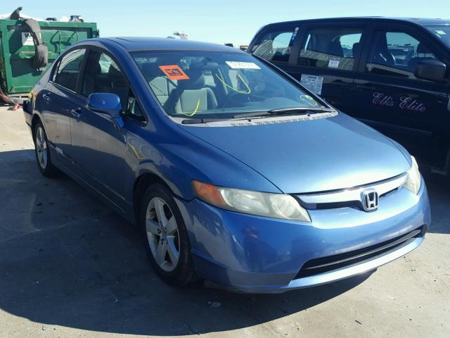 1HGFA16846L013241 - 2006 HONDA CIVIC EX BLUE photo 1